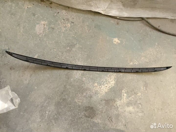 Молдинг переднего бампера кия серато2
