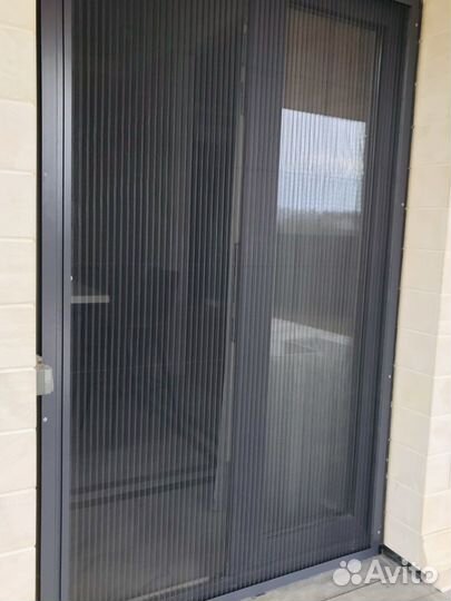 Москитная сетка Плиссе на окна и двери