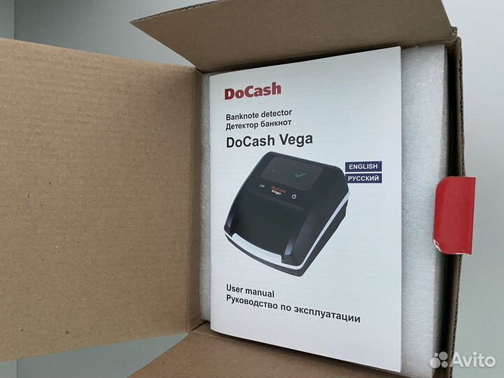 Детектор банкнот DOCash Vega