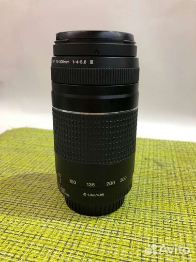 Объектив Canon ef 75 300mm