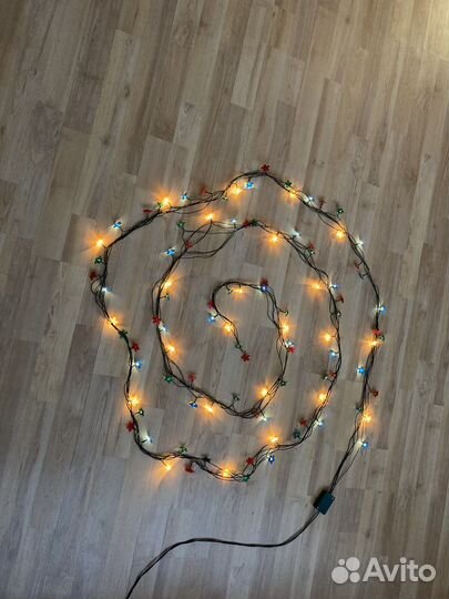 Елочная гирлянда новогодняя