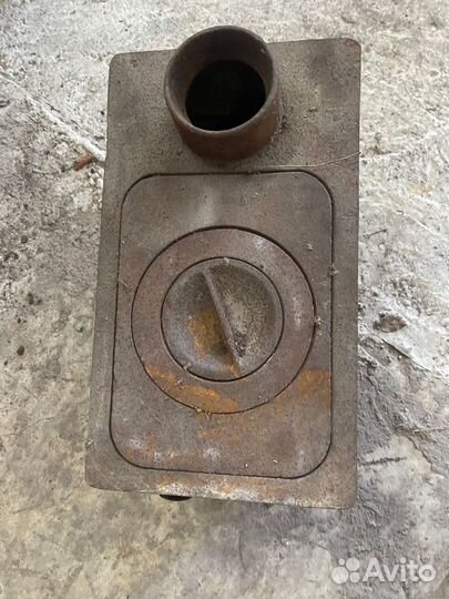 Печь буржуйка чугунная разборная