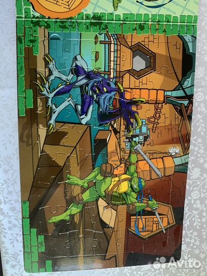 Книга с пазлами. 5 страниц для сборки пазлов