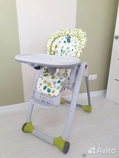 Стульчик для кормления chicco polly progress 5