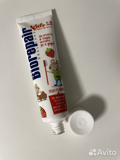 Зубная паста biorepair 0-6 лет (с завод. пломбой)