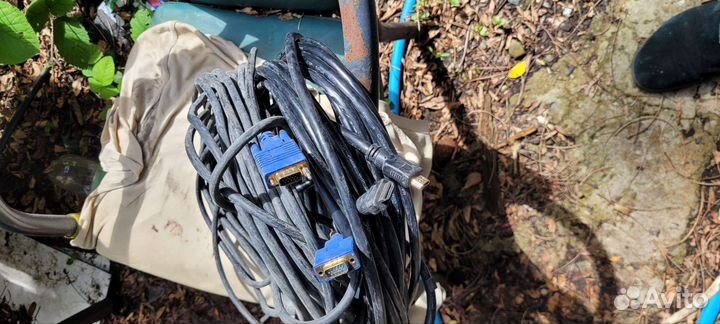 Кабель Hdmi 15 метров, vga 18 метров
