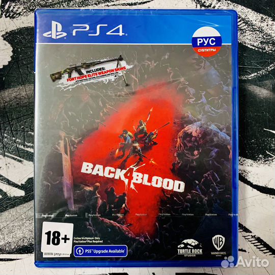 Игра PS4 Back 4 Blood (Новая)