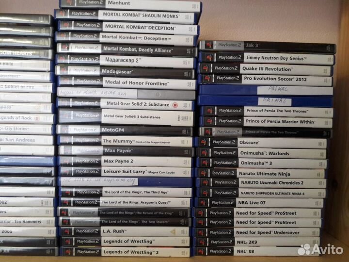 Игры для PS2 (PlayStation 2) + обмен (часть 2)