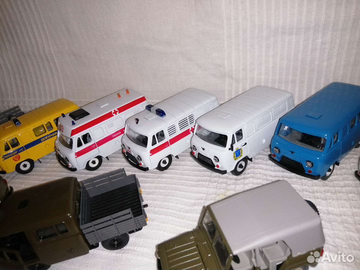 Модели 1 43 УАЗ СССР и Россия