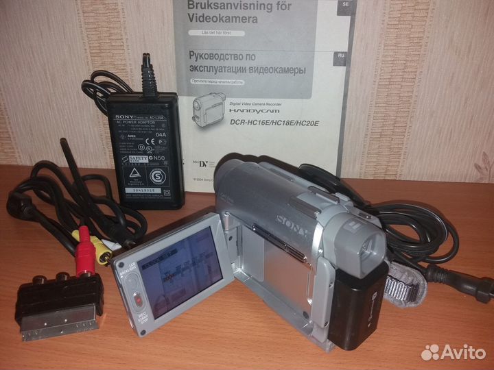 Видеокамера sony DCR -HC18E PAL