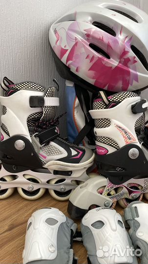 Детские ролики и защита