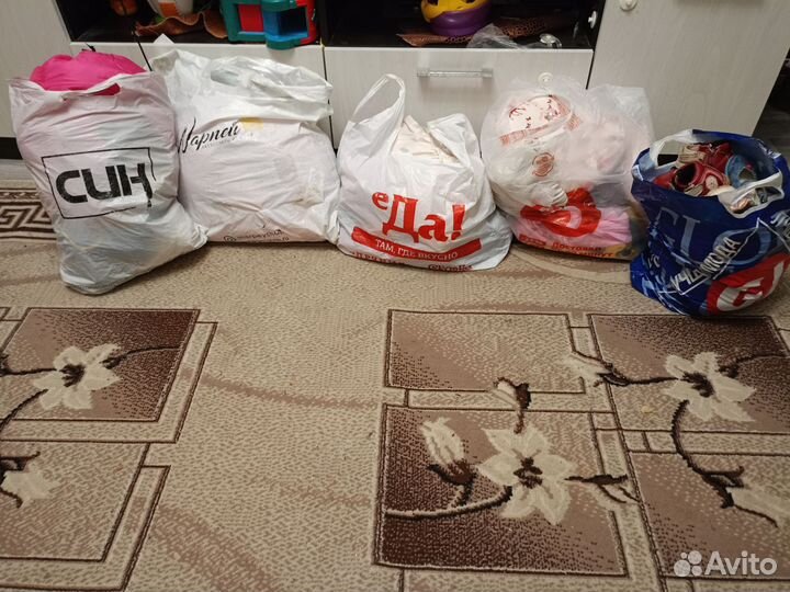 5 пакетов вещей на девочку + обувь бонусом