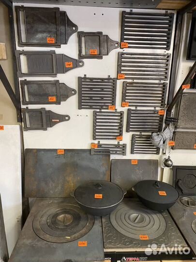 Чугунное литьё для печей и каминов