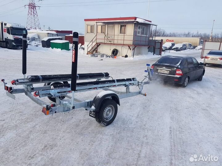 Прицеп для лодок и катеров. Рессоры 7 листов