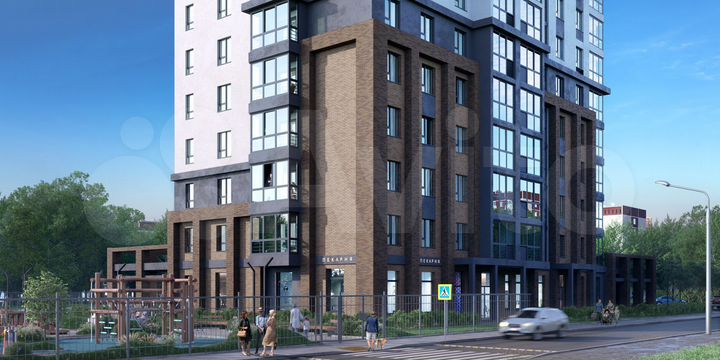 2-к. квартира, 64 м², 17/24 эт.