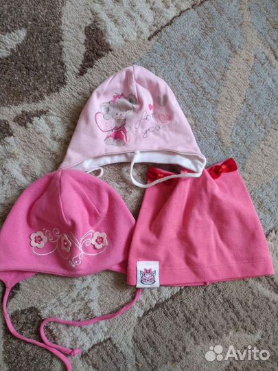 Шапки для девочки (листайте фото)