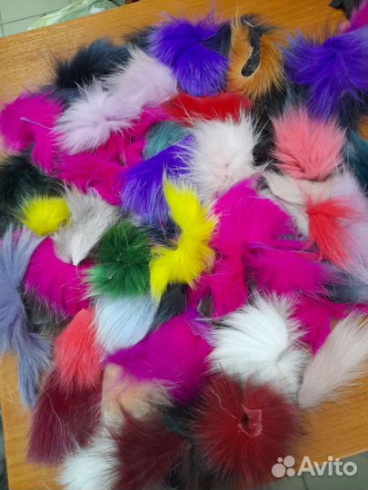 Мех натуральный для рукоделия