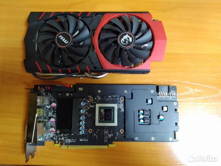 Видеокарта gtx 970 на запчасти