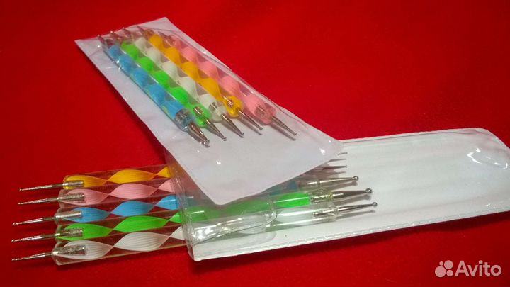 Досты двухсторонний для маникюра 5шт