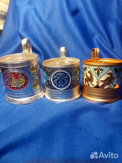 Подстаканник эмаль СССР