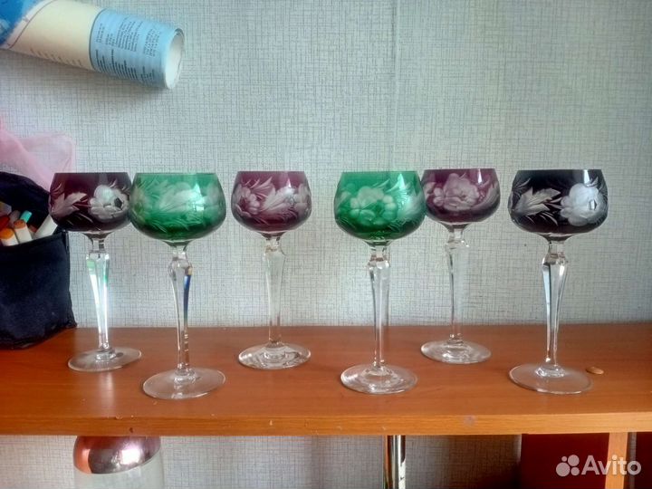 Цветной хрусталь ГДР