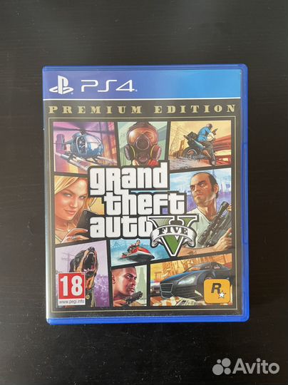 Игры для приставок ps4 GTA 5