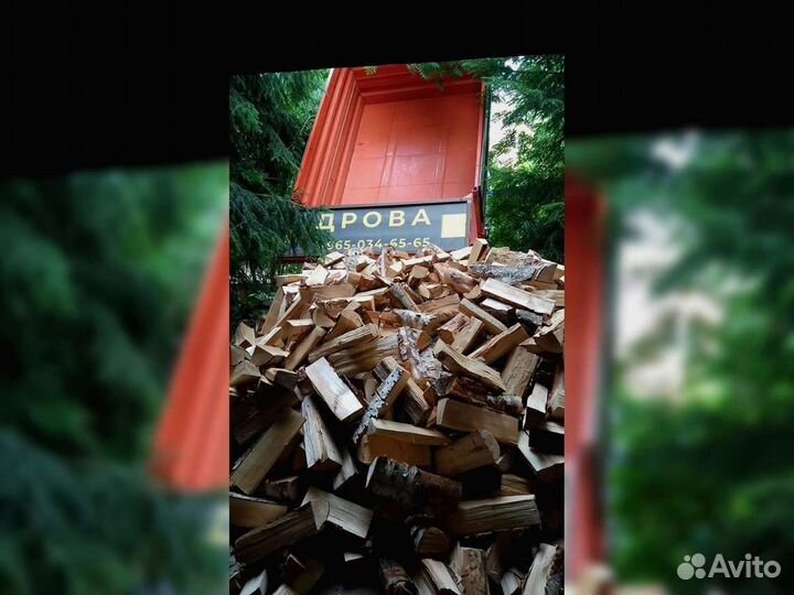 Дрова колотые березовые