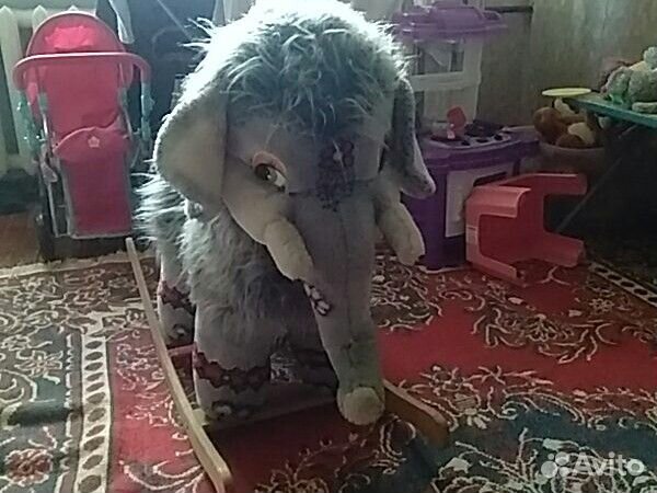 Качалка слон