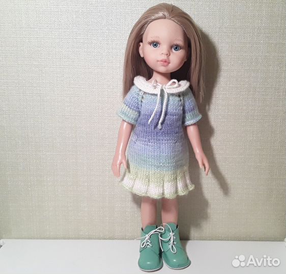 Вязаные платья для куклы Паола Рейна
