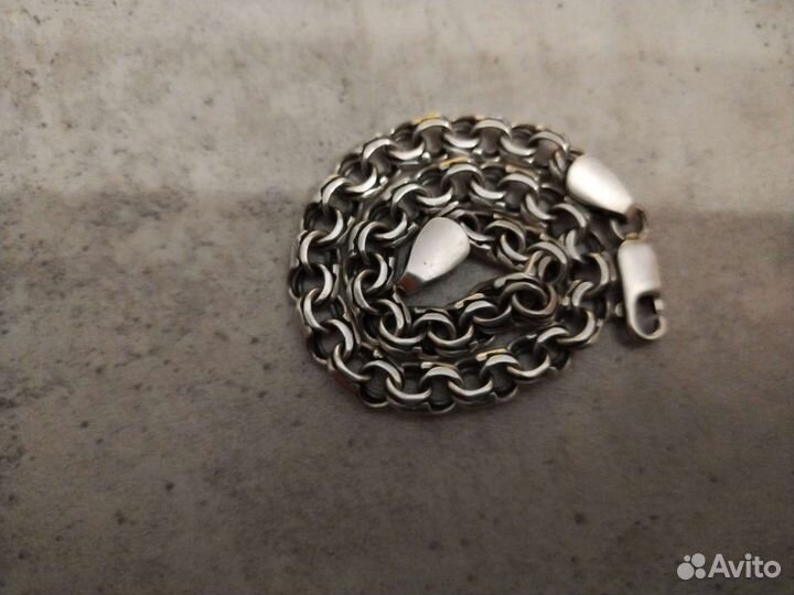 Серебряный браслет. Бисмарк