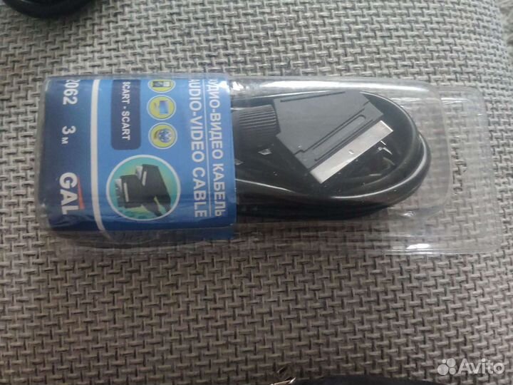 Кабель scart-scart 3м