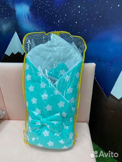 Конверт новый на выписку весна/осень, демисезонный