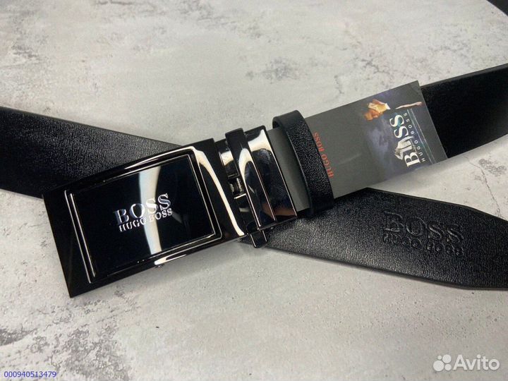 Двусторонний ремень мужской Hugo Boss