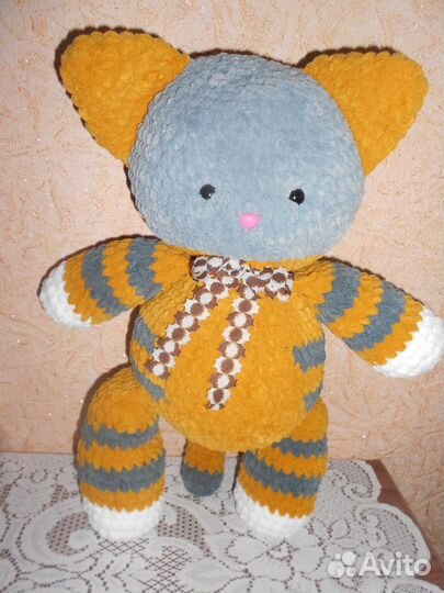 Игрушки из плюшевой пряжи