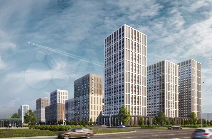 2-к. квартира, 52 м², 2/11 эт.