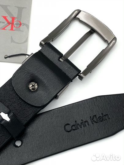 Мужской кожаный ремень Calvin Klein