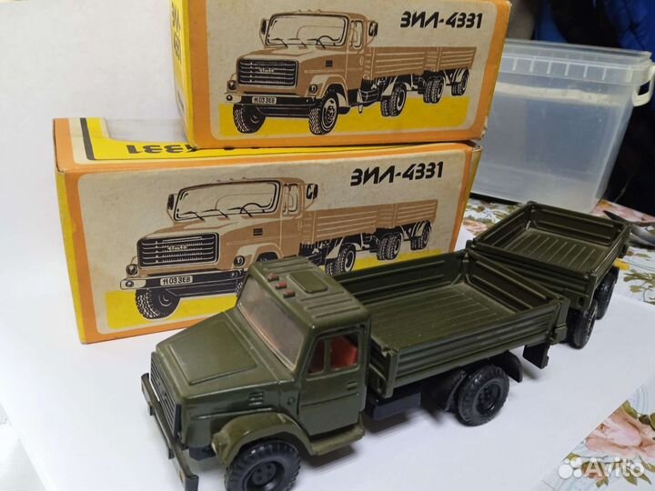 ЗИЛ 4331 с прицепом