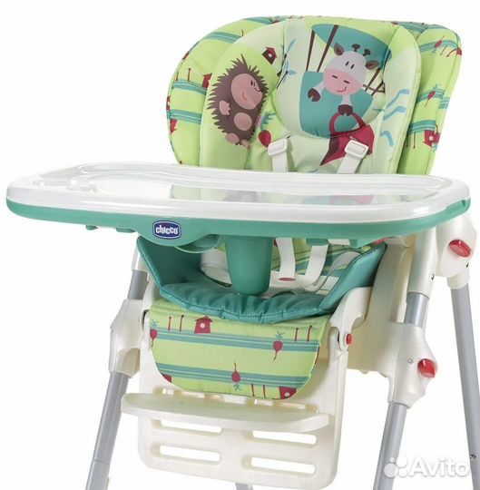 Стульчик для кормления chicco polly