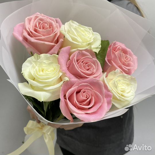 Букет из 7 роз