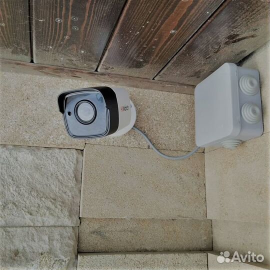 Установка видеонаблюдения