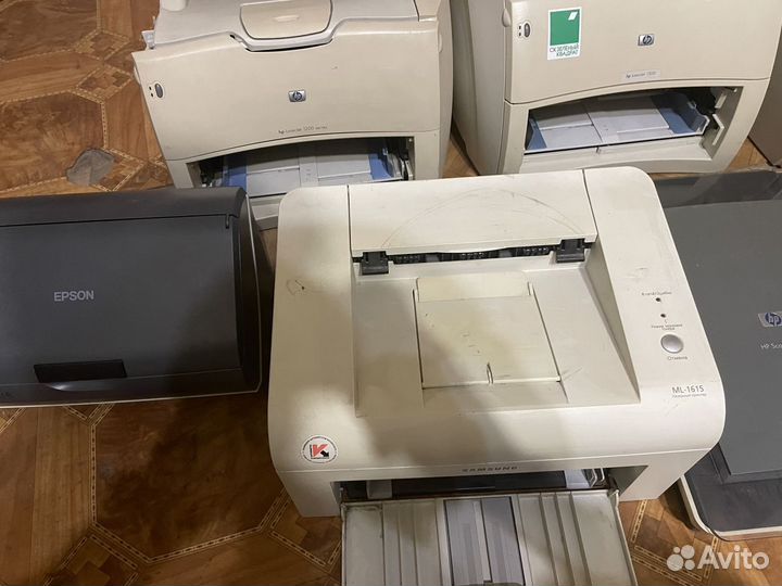 Принтеры и сканеры, всё вместе