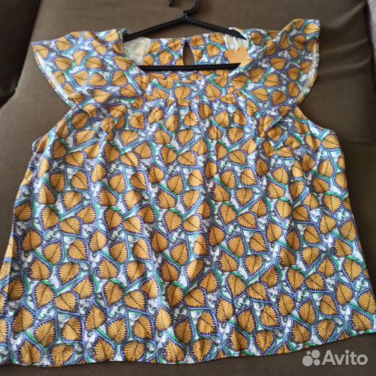 Блуза вискозная, р.48, новая