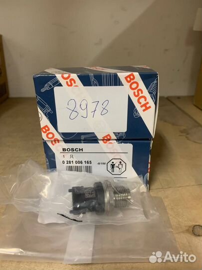 Датчик давления топлива в рампе Е-4 0281006087 (Bo