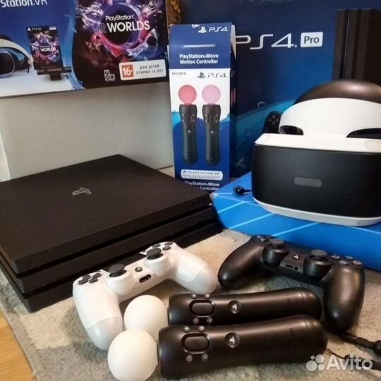 Большой комплект ps4 pro2tb