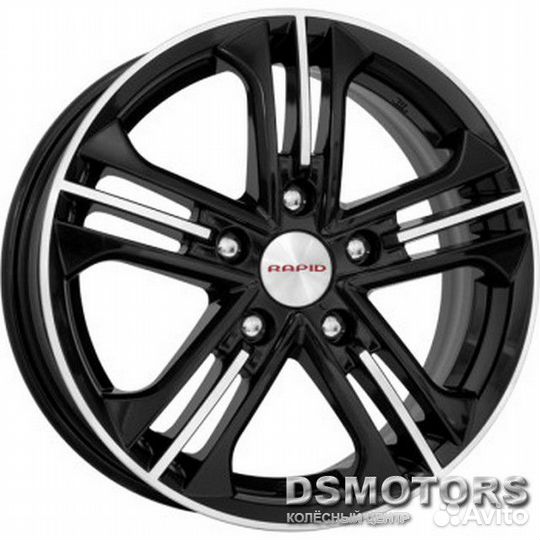 Диски Trinity 6.5/16 5x112 ET42 d57.1 алмаз чёрный