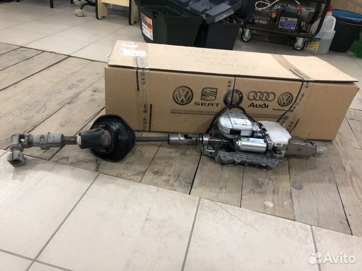 Рулевая колонка на ауди Q7 2014г