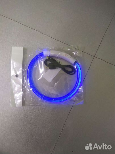 Ошейник для собак светящийся