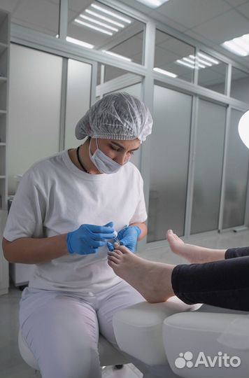 Модель на медицинский педикюр