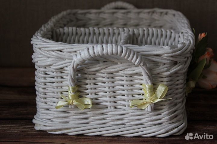 Корзина плетёная