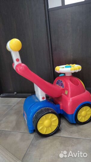 Машина-каталка-ходунки, трансформер 2в1